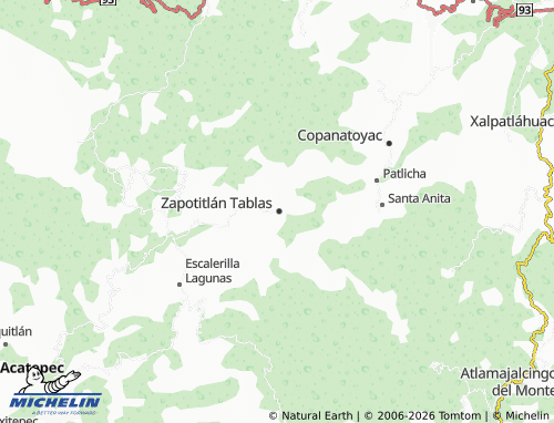 Mapa MICHELIN Centro - ViaMichelin