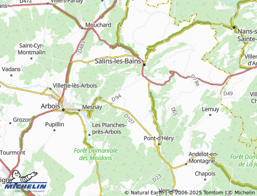 Carte MICHELIN Ivory - ViaMichelin