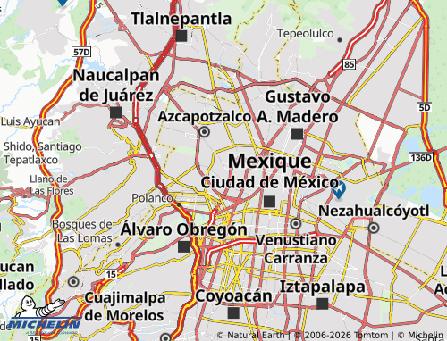 Kaart MICHELIN Plutarco Elías Calles - ViaMichelin