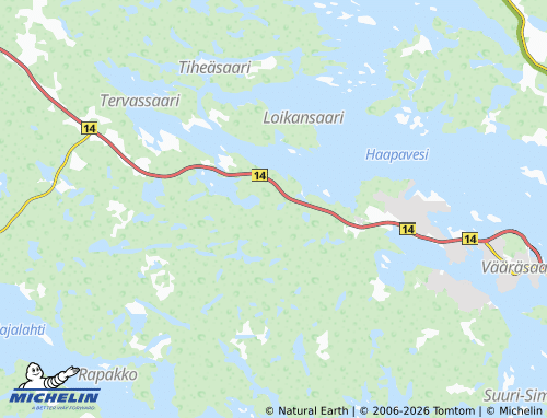 Carte MICHELIN Luhtinen - ViaMichelin