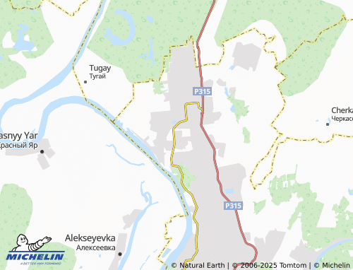 MICHELIN Novaya Aleksandrovka map - ViaMichelin