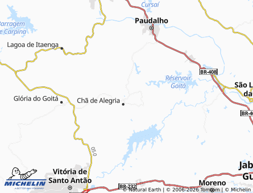 Carte MICHELIN Matadouro - ViaMichelin