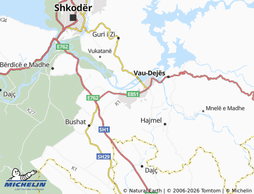 Carte MICHELIN Stajkë - ViaMichelin