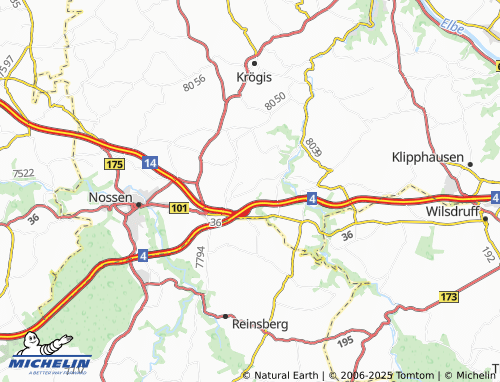 Mapa MICHELIN Elgersdorf - ViaMichelin