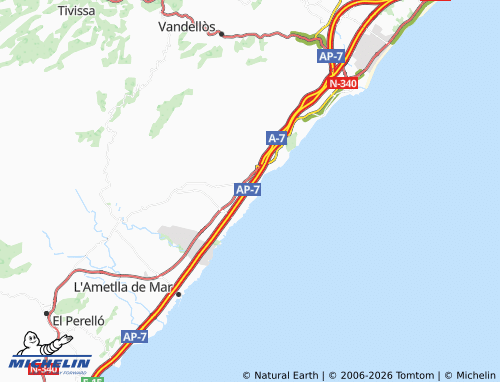 Mappa MICHELIN L'Almadrava - ViaMichelin
