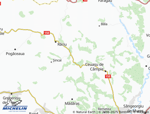 Mappa MICHELIN Săbed - ViaMichelin