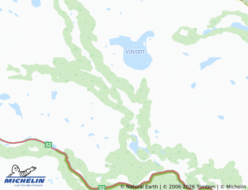 MICHELIN Grøndalen map - ViaMichelin