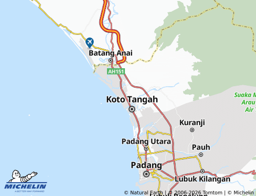 Mapa MICHELIN Batang Kabung - ViaMichelin