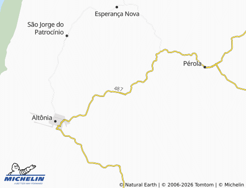 Carte MICHELIN São João - ViaMichelin