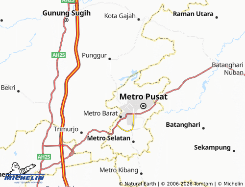 Mapa MICHELIN Metro Utara - ViaMichelin