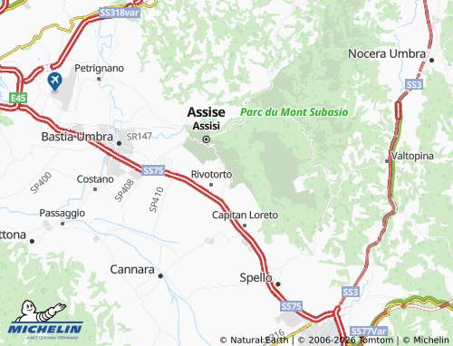 MICHELIN Renaiola map - ViaMichelin