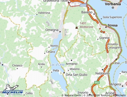 Mappa MICHELIN Agrano - ViaMichelin
