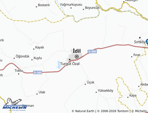 MICHELIN Atakent map - ViaMichelin