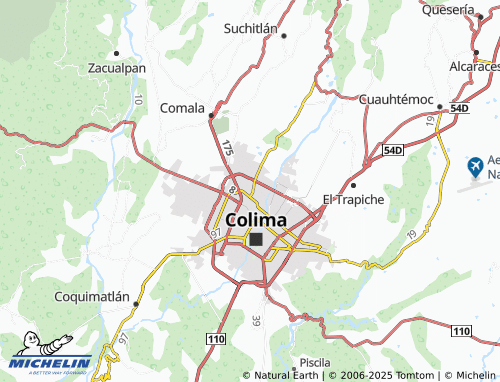 MICHELIN Colinas del Carmen map - ViaMichelin