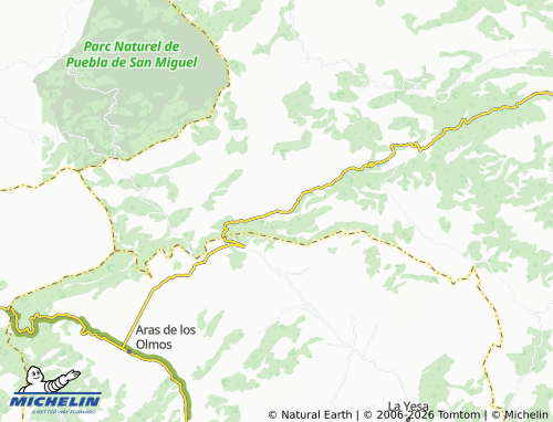 Mappa MICHELIN Arcos de las Salinas - ViaMichelin