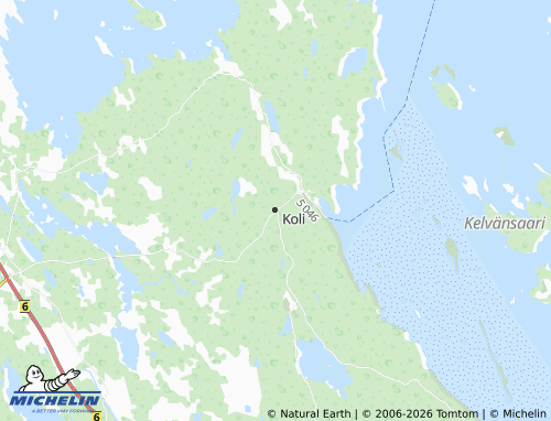 MICHELIN-Landkarte Koli - ViaMichelin