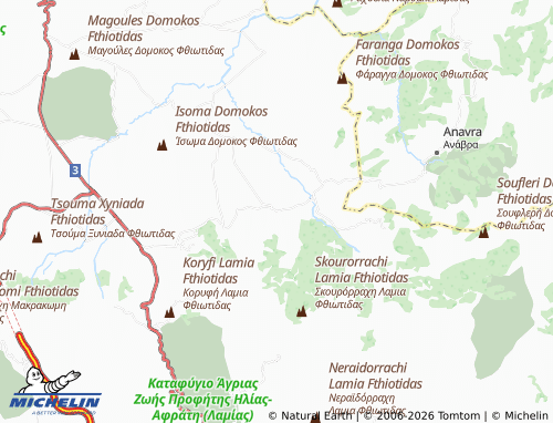 Carte MICHELIN Melitaia - ViaMichelin