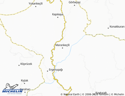 Carte MICHELIN Marankeçili - ViaMichelin