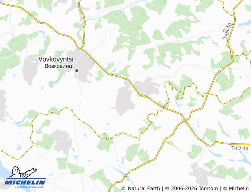 Carte MICHELIN Radivtsi - ViaMichelin