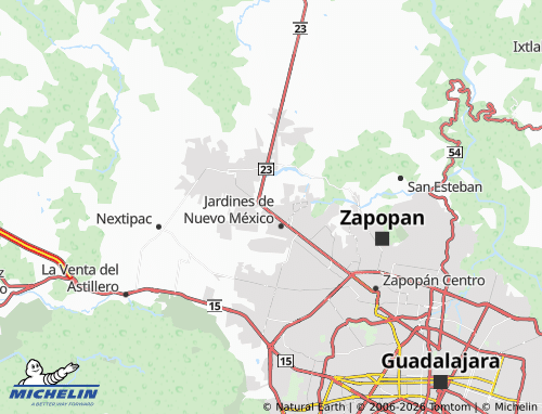 Mapa MICHELIN Tercer Milenio - ViaMichelin