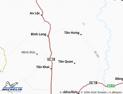 Mapa MICHELIN Phước An - ViaMichelin