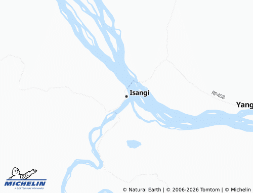 Mapa MICHELIN Isangi - ViaMichelin