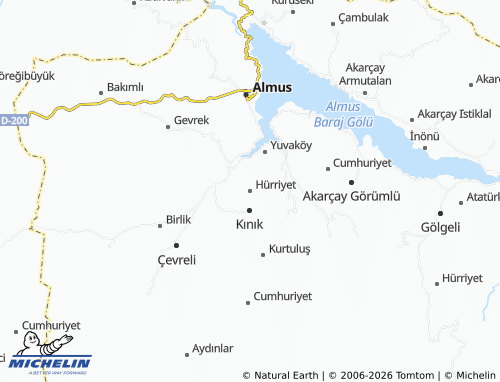 MICHELIN Hürriyet map - ViaMichelin