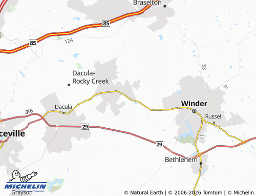 Mappa MICHELIN Carl - ViaMichelin