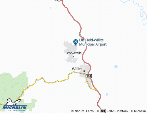 Mappa MICHELIN Brooktrails - ViaMichelin