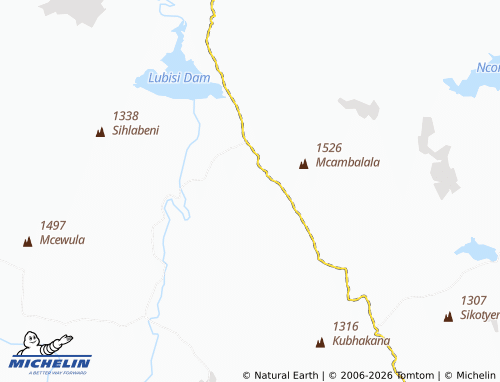 MICHELIN-Landkarte Tsakana - ViaMichelin