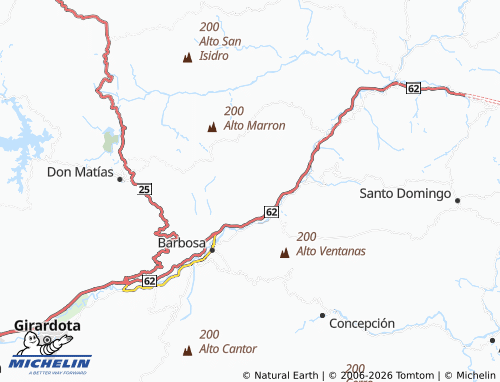 Mapa MICHELIN El Guayabo - ViaMichelin