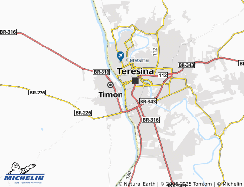 MICHELIN Mangueira map - ViaMichelin