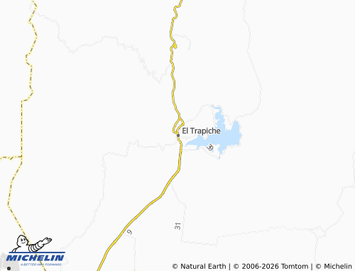 MICHELIN-Landkarte El Trapiche-Río Grande - ViaMichelin