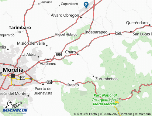 Mapa MICHELIN Santa Mónica - ViaMichelin