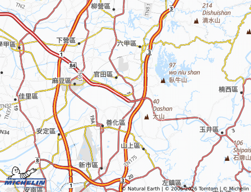 Kaart MICHELIN du zi tou - ViaMichelin