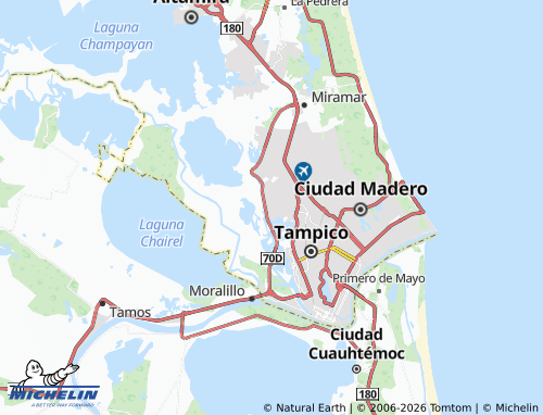 MICHELIN Colinas del Real map - ViaMichelin