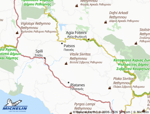 Carte MICHELIN Mesonisia - ViaMichelin