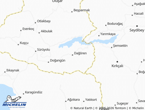 Mappa MICHELIN Dağören - ViaMichelin