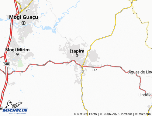 Mapa MICHELIN Santo Antônio - ViaMichelin