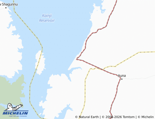 MICHELIN-Landkarte Warra - ViaMichelin