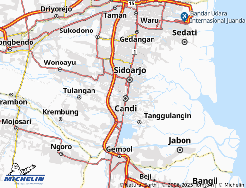 MICHELIN-Landkarte Tenggulunan - ViaMichelin