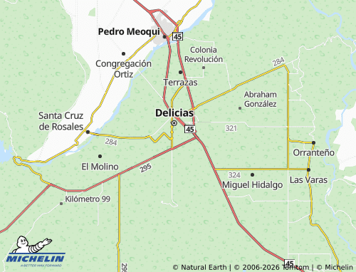 MICHELIN Sur map - ViaMichelin