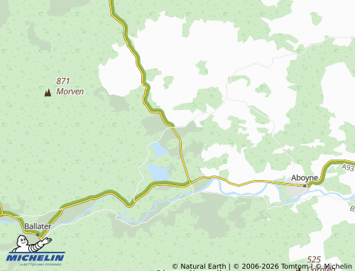 Carte MICHELIN Ordie - ViaMichelin