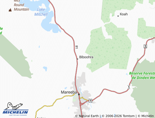 MICHELIN Biboohra map - ViaMichelin