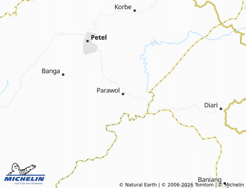 MICHELIN Parawol map - ViaMichelin