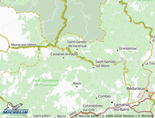Mapa MICHELIN Andabre - ViaMichelin