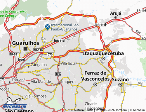 Mapa MICHELIN Jardim Helena - ViaMichelin