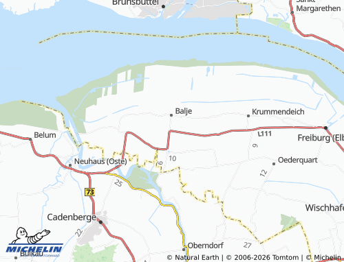 Mapa MICHELIN Baljerdorf - ViaMichelin