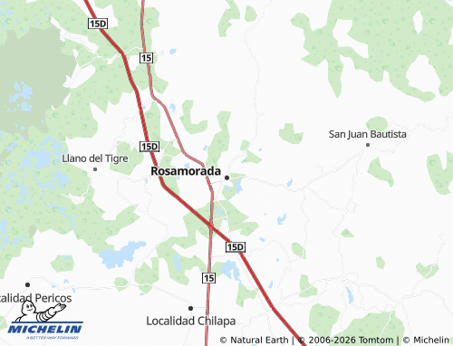 Mapa MICHELIN Toma de Agua - ViaMichelin