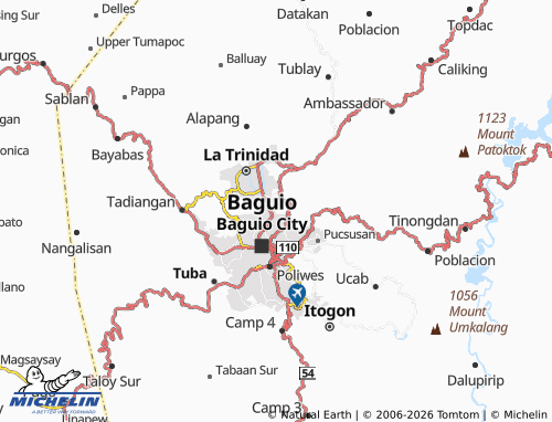 MICHELIN Lubas map - ViaMichelin